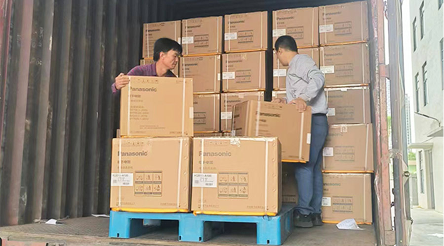 發(fā)貨抓速度！金環(huán)電器第一時間完成松下滾筒干衣機發(fā)貨