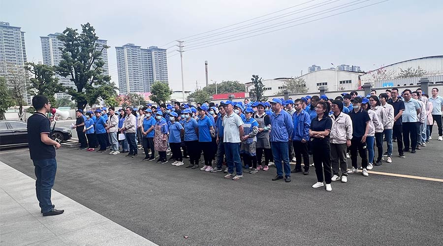 安全至上 防范未“燃”！金環(huán)電器開展消防安全演練