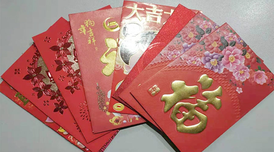 開工好彩頭！金環(huán)電器銷售部為員工派發(fā)開工紅包！