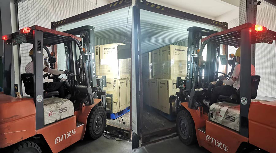 趕進度加油干！ 迅速完成松下客戶的衣物烘干機出貨