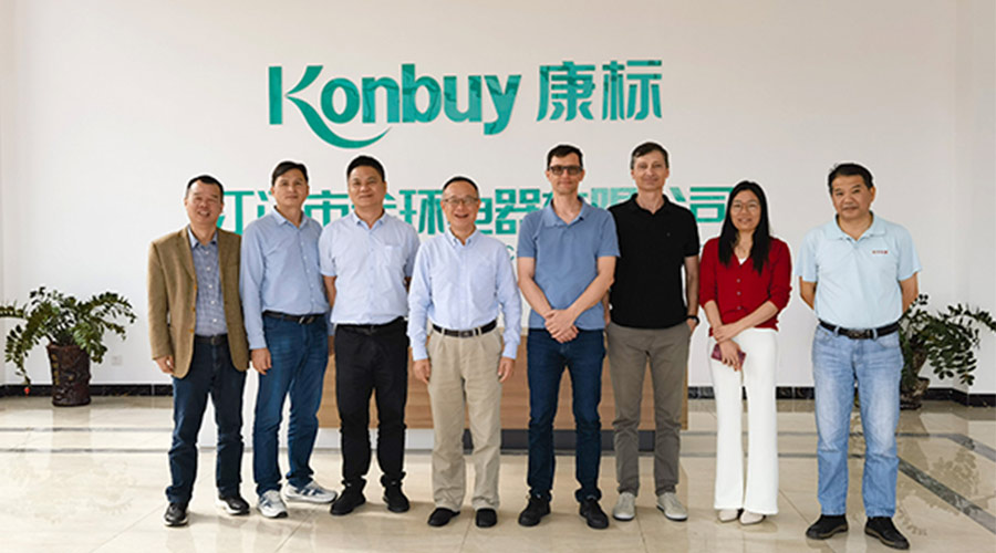 新項目對接！客戶伊萊克斯親臨金環(huán)電器參觀指導